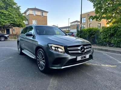 Käytetty Mercedes GLC350 AMG line 258 HP (189 kW) 2017 Harmaa Katumaasturi