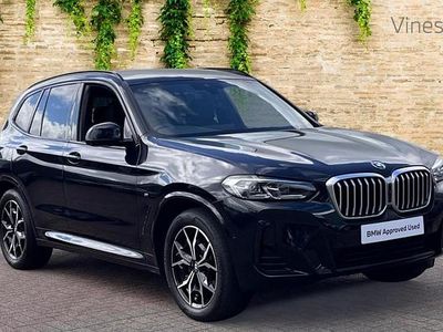 Begagnad BMW X3 M Sport 181 HK (133 kW) 2022 Svart SUV
