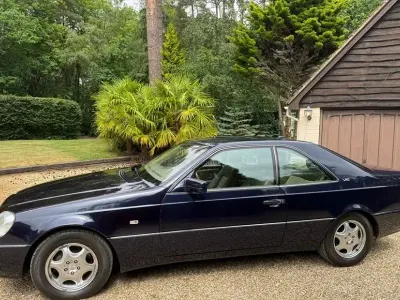 Used Mercedes CL600 2007 Blue Coupe