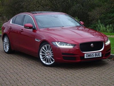Red Used 2016 Jaguar XE Portfolio Sedan | £9,990 (Fair price)