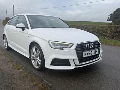 White Used 2016 Audi A3 S-Line Hatchback | £8,495 (Fair price)