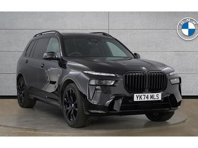 Used BMW X7 M Sport 352 HP (258 kW) 2025 Black sapphire metallic paint SUV