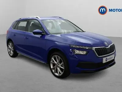 Used Skoda Kamiq SE L Executive 110 HP (80 kW) 2023 Blue SUV