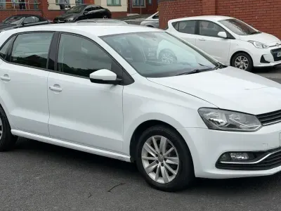 Used VW Polo SE 90 HP (66 kW) 2014 White Hatchback