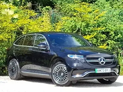 Used Mercedes EQC400 AMG Line Premium 300 kW (408 HP) 2023 Black SUV