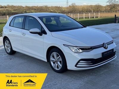 White Used 2020 VW Golf VIII S Hatchback | £15,495 (Fair price)