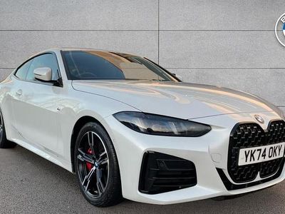 White Used 2025 BMW 420 M Sport Coupe | £37,790 (Good price)