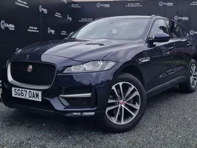 Used Jaguar F-Pace R-Sport 180 HP (132 kW) 2017 Blue SUV