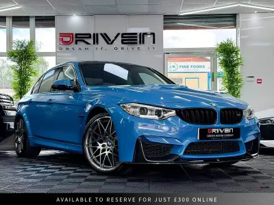 Used BMW M3 Competition Edition 2016 Blue Sedan