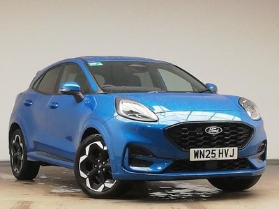 Blue Used 2025 Ford Puma ST-Line X Hatchback | £22,498 (Expensive)