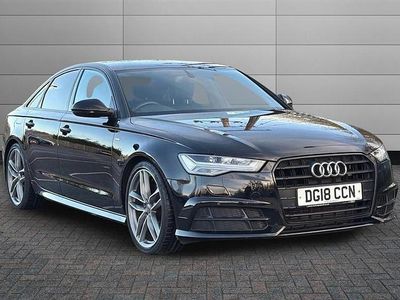 Used Audi A6 Black Edition 190 HP (139 kW) 2018 Black Sedan