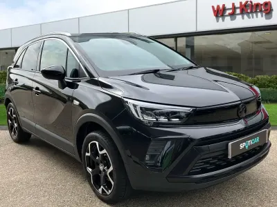 Used Vauxhall Crossland Ultimate 130 HP (95 kW) 2023 Black SUV