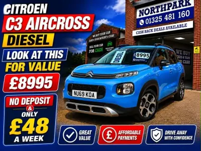 Used Citroën C3 Aircross Flair 102 HP (75 kW) 2020 Blue SUV