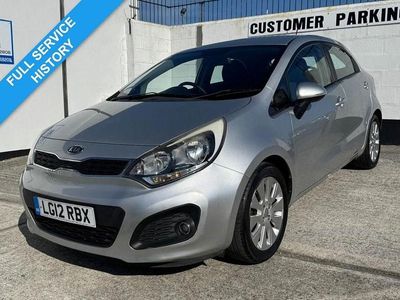 Silver Used 2012 Kia Rio Hatchback | £2,995 (A bit pricey)