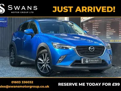 Used Mazda CX-3 Inclusive 105 HP (77 kW) 2018 Blue SUV