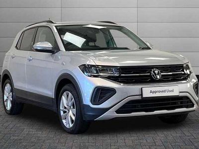 Reflex silver Used 2024 VW T-Cross Match SUV | £18,895 (Fair price)