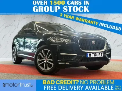 Begagnad Jaguar F-Pace R-Sport 180 HK (132 kW) 2020 Svart SUV