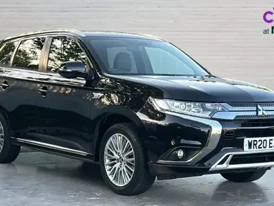 Used Mitsubishi Outlander P-HEV 224 HP (164 kW) 2020 Black SUV