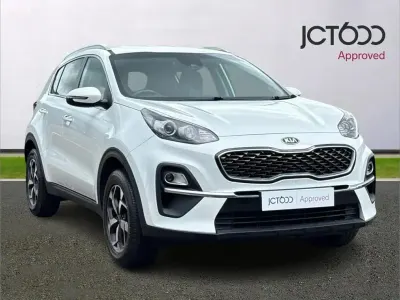 Used Kia Sportage 129 HP (94 kW) 2020 White SUV