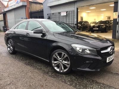 Black Used 2014 Mercedes CLA200 Sedan | £7,490 (Super price)
