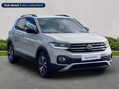 Used VW T-Cross Black Edition 95 HP (69 kW) 2022 Grey SUV