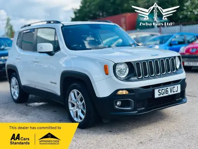 Used Jeep Renegade Longitude 170 HP (125 kW) 2016 White SUV