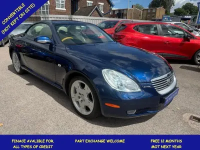 Used Lexus SC430 2004 Blue Cabriolet