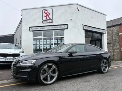 Usado Audi A5 Sportback Black Edition 150 HP (110 kW) 2019 Preto Citadino