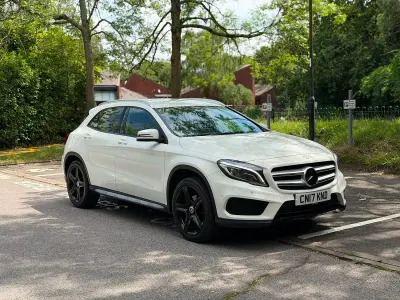 Used Mercedes GLA200 AMG line 2017 White SUV