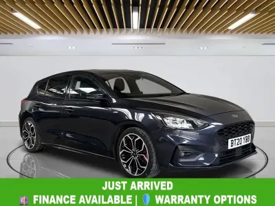 Used Ford Focus ST-Line X 125 HP (91 kW) 2020 Blue Hatchback