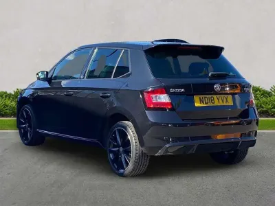 Used Skoda Fabia Monte Carlo 110 HP (80 kW) 2018 Black Hatchback