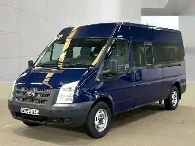 Used Ford Transit 133 HP (97 kW) 2013 Blue Van