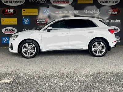Używany Audi Q3 S-Line 190 KM (139 kW) 2020 Biały SUV