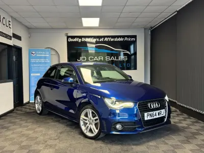 Usado Audi A1 S-Line 140 HP (102 kW) 2014 Azul Citadino