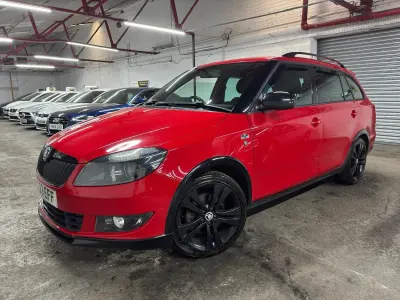Used Skoda Fabia Monte Carlo 105 HP (77 kW) 2013 Red Estate