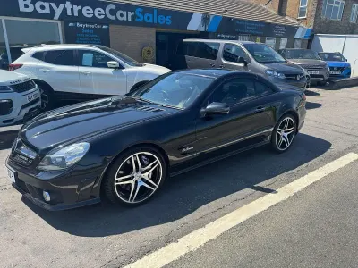 Used Mercedes SL63 AMG AMG 2008 Black Cabriolet