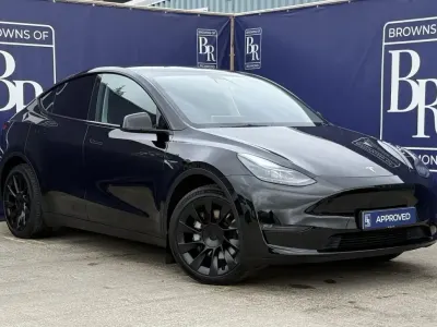 Used Tesla Model Y Long Range AWD 75 kW (102 HP) 2023 Black SUV