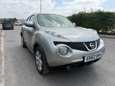 Used Nissan Juke Acenta 110 HP (80 kW) 2012 Silver SUV
