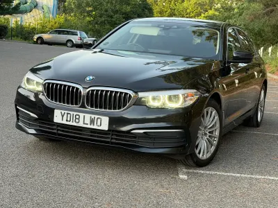 Used BMW 520 Comfort Edition 184 HP (135 kW) 2018 Black Sedan