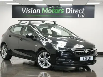 Used Vauxhall Astra SRi 150 HP (110 kW) 2018 Black Hatchback