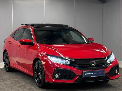 Used Honda Civic EX 124 HP (91 kW) 2020 Red Hatchback