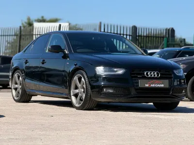 Used Audi A4 Black Edition 177 HP (130 kW) 2014 Black Sedan