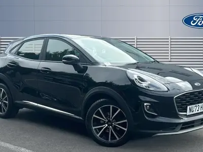 Used Ford Puma Titanium 125 HP (91 kW) 2023 Black SUV