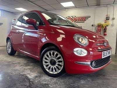 Used Fiat 500 Lounge 69 HP (50 kW) 2018 Red Hatchback