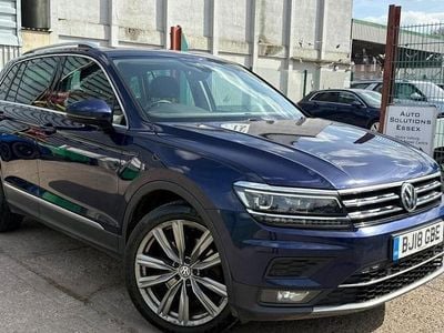 Used VW Tiguan SEL 180 HP (132 kW) 2018 Blue SUV