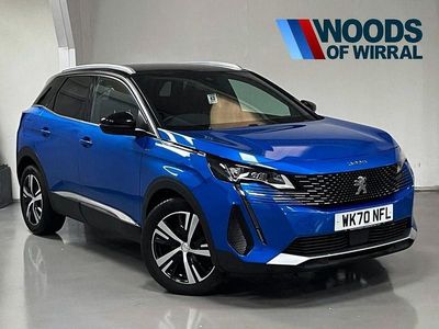 Used Peugeot 3008 GT 130 HP (95 kW) 2020 Blue SUV