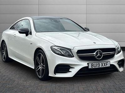 Designo diamond white Used 2019 Mercedes E53 AMG Premium Coupe | £35,195 (Fair price)