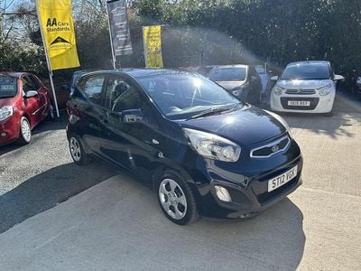 Used Kia Picanto 68 HP (50 kW) 2012 Black Hatchback