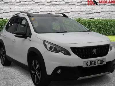 Used Peugeot 2008 GT-line 2017 White SUV