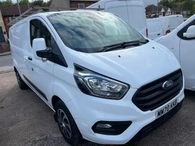 Used Ford Transit Custom Trend 130 HP (95 kW) 2021 White Van